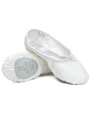 Canvas Ballet Shoes for Girls / Boys / Adults - White