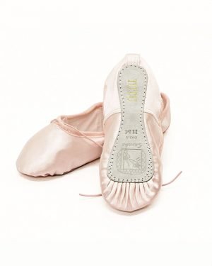 Satin Ballet Shoes in PINK for Girls