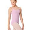 Girls Camisole Leotard - Pink